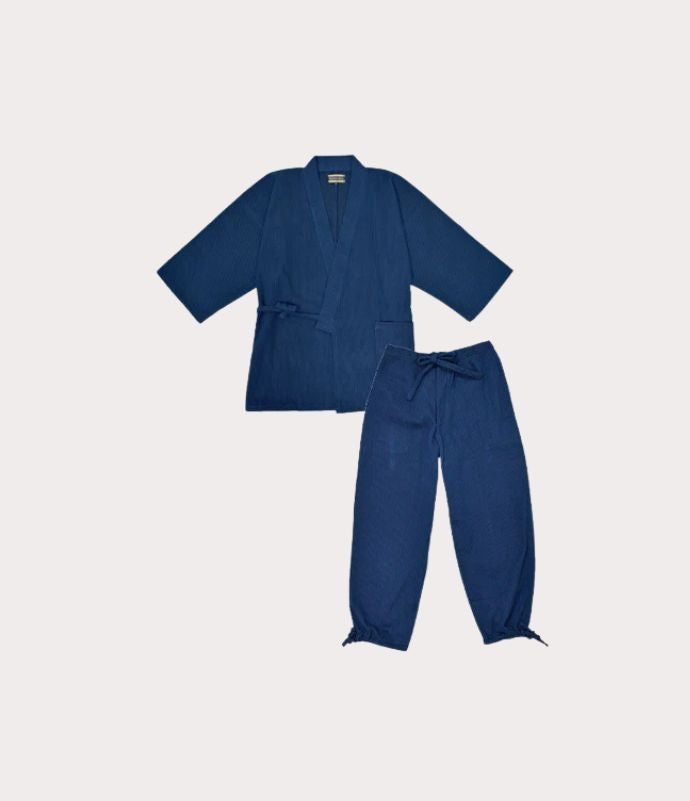 icon utilisée pour décrire la coupe unique du pyjama japonais appelé samue